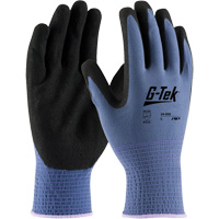 Gants enduits G-Tek GP, Petit, R&ecirc;vetement Nitrile, Calibre 13, Enveloppe en Nylon Dufferin Supply