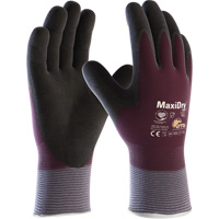 Gants enduits avec doublure isolante ATG MaxiDry Zero, Petit, R&ecirc;vetement Mousse de nitrile, Calibre 15, Enveloppe en Nylon/Spand Dufferin Supply