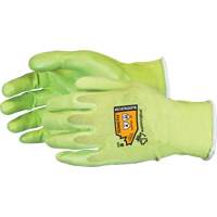 Composite Filament Fiber Cut-Resistant Hi-Viz Glove, Size 5, 18 Gauge, Foam Nitrile Coated, TenActiv Shell, ANSI/ISEA 105 Level 4 Dufferin Supply