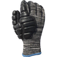 Anti-Impact Coated Hammer Gloves, 8/Medium, Synthetic Palm, Elastic Cuff Dufferin Supply