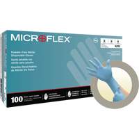 N20 Disposable Gloves, Large, Nitrile, 4.7-mil, Powder-Free, Blue SGW929 | Dufferin Supply