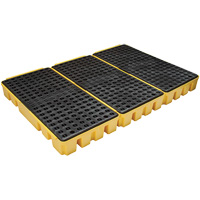 Low Profile Spill Pallet, 76.5 US gal. Spill Capacity, 72" x 49" x 6.5" Dufferin Supply