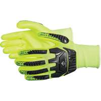 Dexterity&reg; Anti-Impact High-Visibility Gloves, Small, Foam Nitrile Palm, Elastic Cuff Dufferin Supply