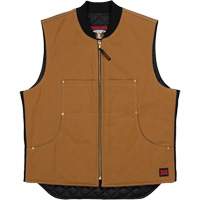 WV04 Moto Vest, Men's, Small, Brown Dufferin Supply