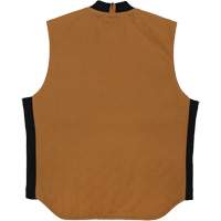WV04 Moto Vest, Men's, Small, Brown Dufferin Supply