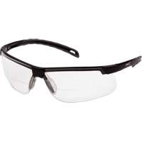 H2MAX Reader Lens with Black Frame, Anti-Fog, Clear, 2.0 Diopter SGY106 | Dufferin Supply