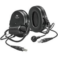 Casque VI NIB avec deux fils de sortie Peltor ComTac, Style Cordon cervical, 22 dB Dufferin Supply