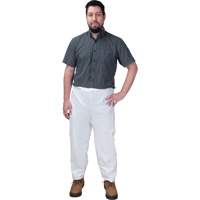 Pantalon jetable, Microporeux, Petit, Blanc Dufferin Supply