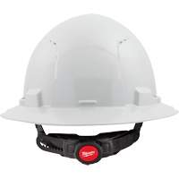 Casque de s&eacute;curit&eacute; &agrave; bordure compl&egrave;te avec suspension &agrave; 6 points, Suspension Rochet, ANSI type I/CSA type 1 Dufferin Supply