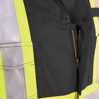 7702BK FR-Tech&reg; 88/12 FR Arc Rated Coveralls, Size 36, Black, 9.7 cal/cm² Dufferin Supply