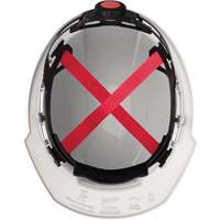 Front Brim Hardhat with 4-Point Suspension System, ANSI Type I/CSA Type 1, Ratchet Suspension Dufferin Supply