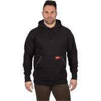 Heavy-Duty Pullover Hoodie, Men's, Small, Black Dufferin Supply