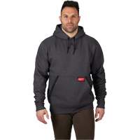 Heavy-Duty Pullover Hoodie, Men's, Small, Grey Dufferin Supply