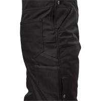 Salopette GridIron de longueur standard avec fermeture &agrave; glissi&egrave;re jusqu'&agrave; la cuisse, Hommes, Grand, Noir Dufferin Supply