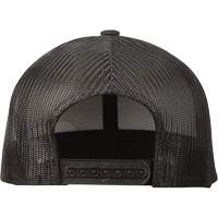 GridIron Snapback Trucker Hat, Black, Cotton/Nylon/Polyester Dufferin Supply