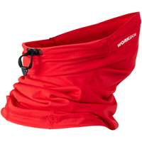 Workskin Neck Gaiter, Red, Polyester Dufferin Supply