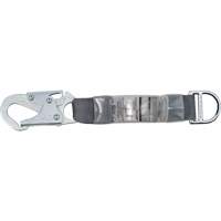 V-Series Standard Energy Absorbing Lanyard, Snap Hook Center, Snap Hook Leg Ends, Polyester Dufferin Supply
