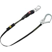 V-Series Welding Shock Absorbing Lanyard, 6', Snap Hook Center, Snap Hook Leg Ends, Kevlar&reg;/Nomex&reg; Dufferin Supply