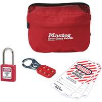 Trousse de cadenassage personnalis&eacute;e avec cadenas en thermoplastique Zenex, 6 composants compris Dufferin Supply