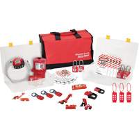 Premier Lockout Kit with Zenex Thermoplastic Locks, Electrical Kit, 27 Components Dufferin Supply