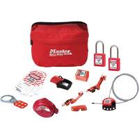 Standard Lockout Kit with Zenex Thermoplastic Locks, Electrical/Valve Kit, 14 Components Dufferin Supply