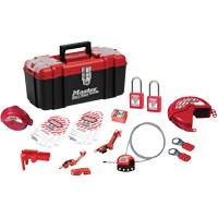Basic Lockout Kit with Zenex Thermoplastic Locks, Electrical/Valve Kit, 19 Components Dufferin Supply