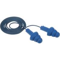 Bouchons d'oreilles pr&eacute;moul&eacute;s E-A-R Ultrafit , Avec cordon, Taille unique, Vrac - Sac en poly, NRR dB NRR 25 dB Dufferin Supply