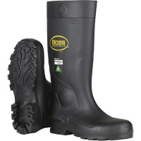 Dynamic Boss&reg; Full Safety Boot, PVC, Steel Toe, Size 6, Puncture Resistant Sole Dufferin Supply