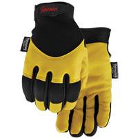 Gants dhiver 9005W Flextime, Grand, Paume en Cuir fleur de ch&egrave;vre, Doublure en Thinsulate Dufferin Supply