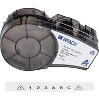 &eacute;tiquettes polyvalentes repositionnables avec ruban, Noir Dufferin Supply