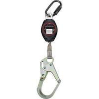 Cordage de s&eacute;curit&eacute; autor&eacute;tractable avec mousqueton moyen Dynamic, 7', Polyester, Pivotant Dufferin Supply