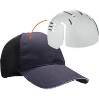 Skullerz 8946 Standard Baseball Cap with Bump Cap Insert, Navy Blue SHB491 | Dufferin Supply