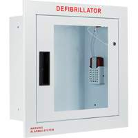 Fully Recessed Large Cabinet with Alarm, Zoll AED Plus<sup>®</sup>/Zoll AED 3™/Cardio-Science/Physio-Control For, Non-Medical SHC006 | Dufferin Supply