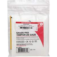 SmartCompliance<sup>®</sup> Refill Gauze, Pad, 4" L x 4" W, Sterile, Medical Device Class 1 SHC049 | Dufferin Supply