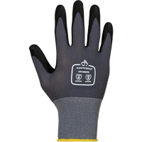 Dexterity&reg; High-Abrasion Gloves, 2X-Small/5, Foam Nitrile Coating, 15 Gauge, Nylon/Cotton Shell Dufferin Supply