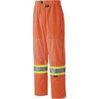 6001P Pantalon de s&eacute;curit&eacute; routi&egrave;re, Polyester, T-petit, Orange haute visibilit&eacute; Dufferin Supply