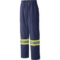 6003P Pantalon de s&eacute;curit&eacute; routi&egrave;re, Polyester, T-petit, Bleu marin Dufferin Supply