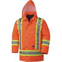5020 Manteau imperm&eacute;able 7 en 1, Orange haute visibilit&eacute;, Petit Dufferin Supply