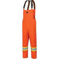 5053 The Rock 300D Insulated Bib Pants, Polyester, Small, High Visibility Orange Dufferin Supply
