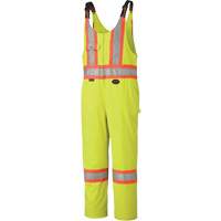 6616 Overalls, Poly-Cotton, 36, High Visibility Lime-Yellow Dufferin Supply