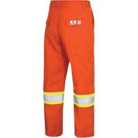 7763 Pantalon de s&eacute;curit&eacute; haute visibilit&eacute; r&eacute;sistant aux arcs &eacute;lectriques FR-Tech 88/12, 30, x 30, Orange haute visibilit&eacute;, 9,7 cal/cm² Dufferin Supply
