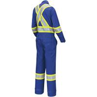 7704W FR-Tech&reg; Women's FR/Arc-Rated Coveralls, Size X-Small, Royal Blue, 10 cal/cm² Dufferin Supply