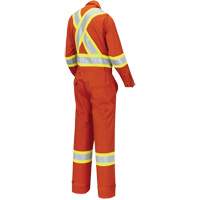 7702W FR-Tech&reg; Women's FR/Arc-Rated Coveralls, Size X-Small, High Visibility Orange, 10 cal/cm² Dufferin Supply
