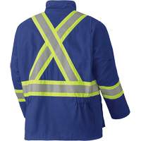 5523 Flame-Resistant Safety Parka, Small, Royal Blue, 58 cal/cm² Dufferin Supply