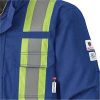 5523 Flame-Resistant Safety Parka, Small, Royal Blue, 58 cal/cm² Dufferin Supply