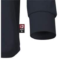 339SFA Flame-Resistant Long-Sleeved Safety Shirt, Small, High Visibility Orange Dufferin Supply