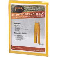 577P Salopette Storm Master, Petit, Polyester/PVC, Jaune Dufferin Supply