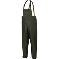 Nailhead Ripstop Tree Planter Bib Pants, X-Small, Polyester/PVC, Green SHE446 | Dufferin Supply