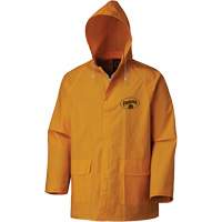 Flame-Resistant Rain Suit, Polyester/PVC, X-Small, Yellow SHE493 | Dufferin Supply