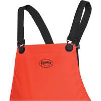 576P FR Safety Bib Pants, Small, High Visibility Orange Dufferin Supply